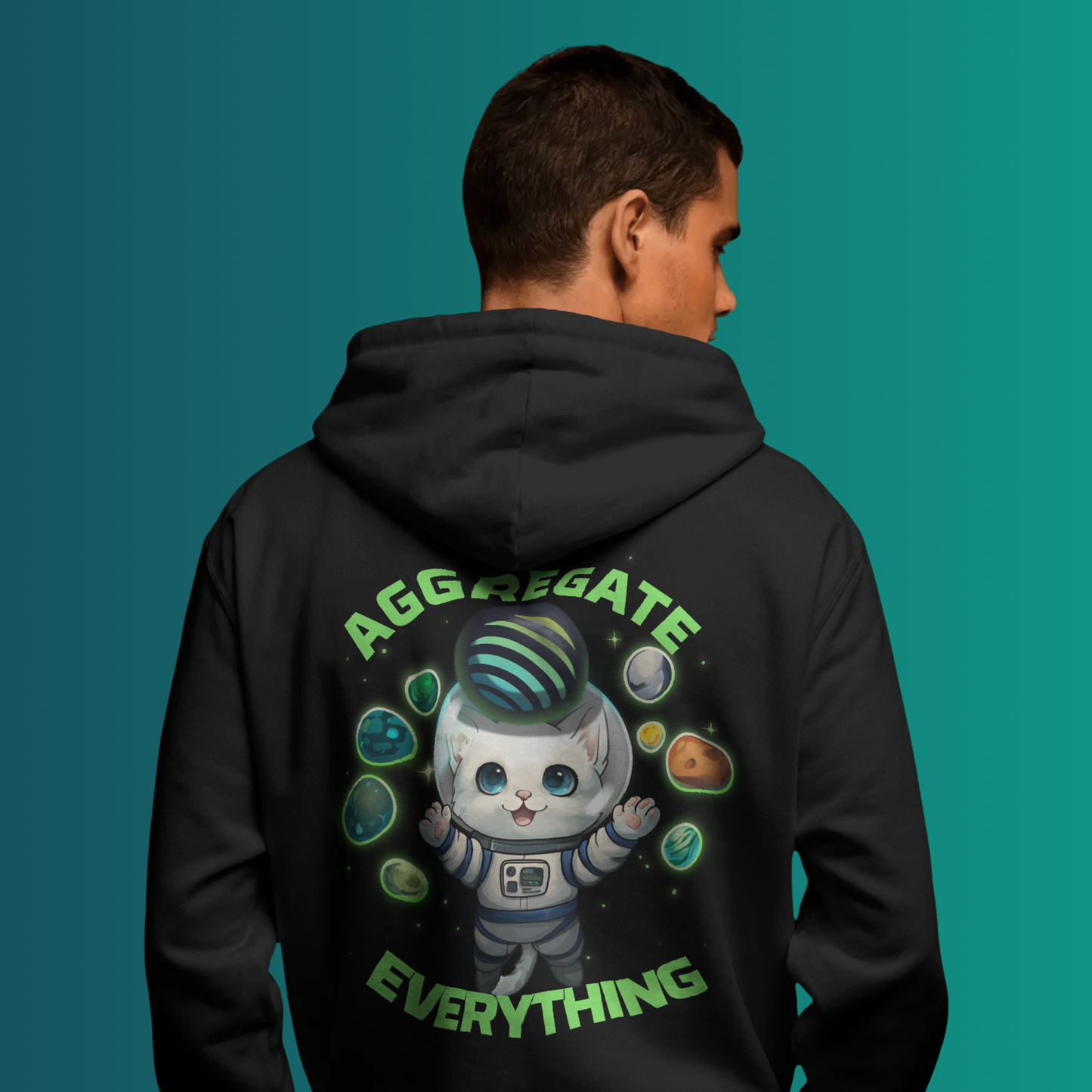Aggregate Hoodie - Black