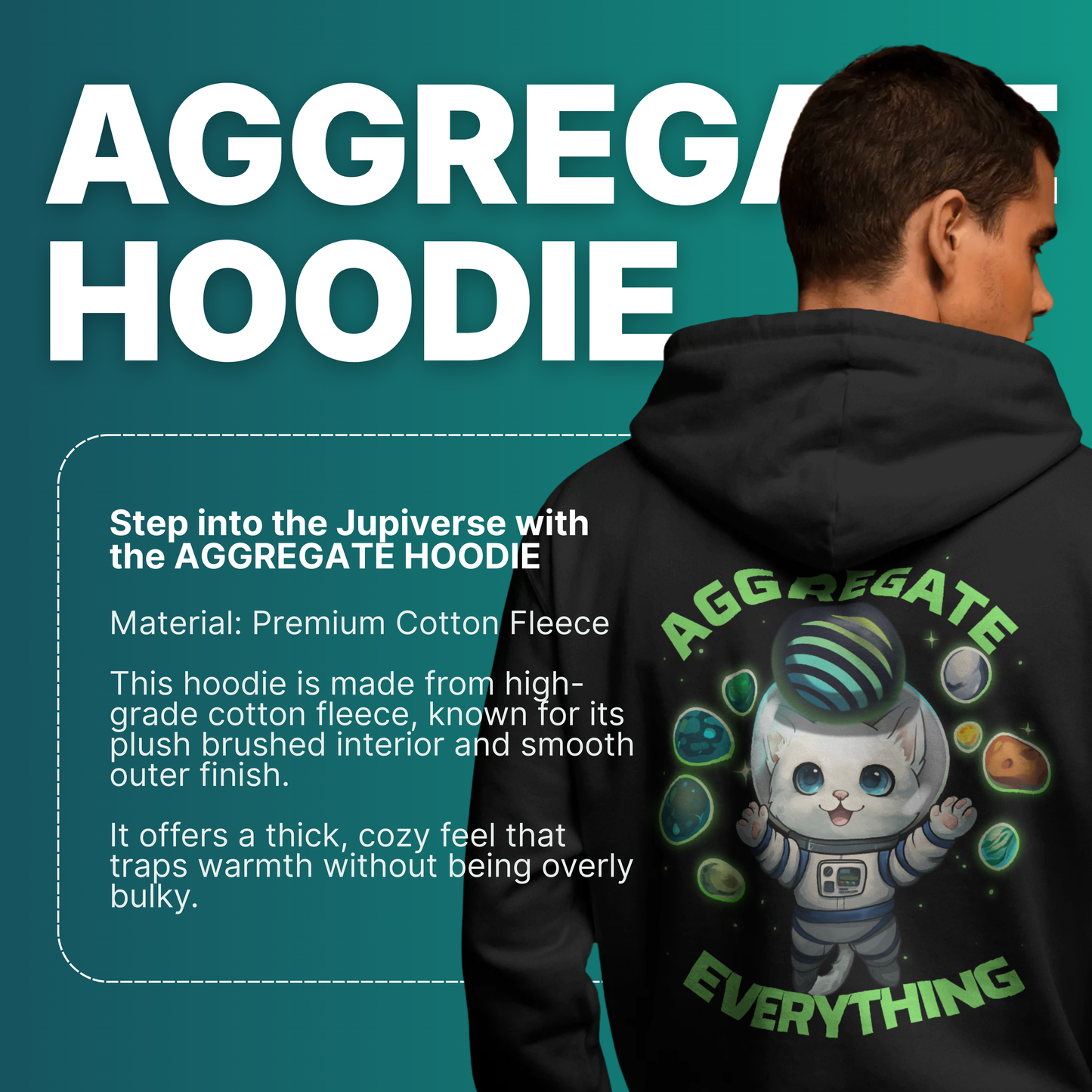 Aggregate Hoodie - Black