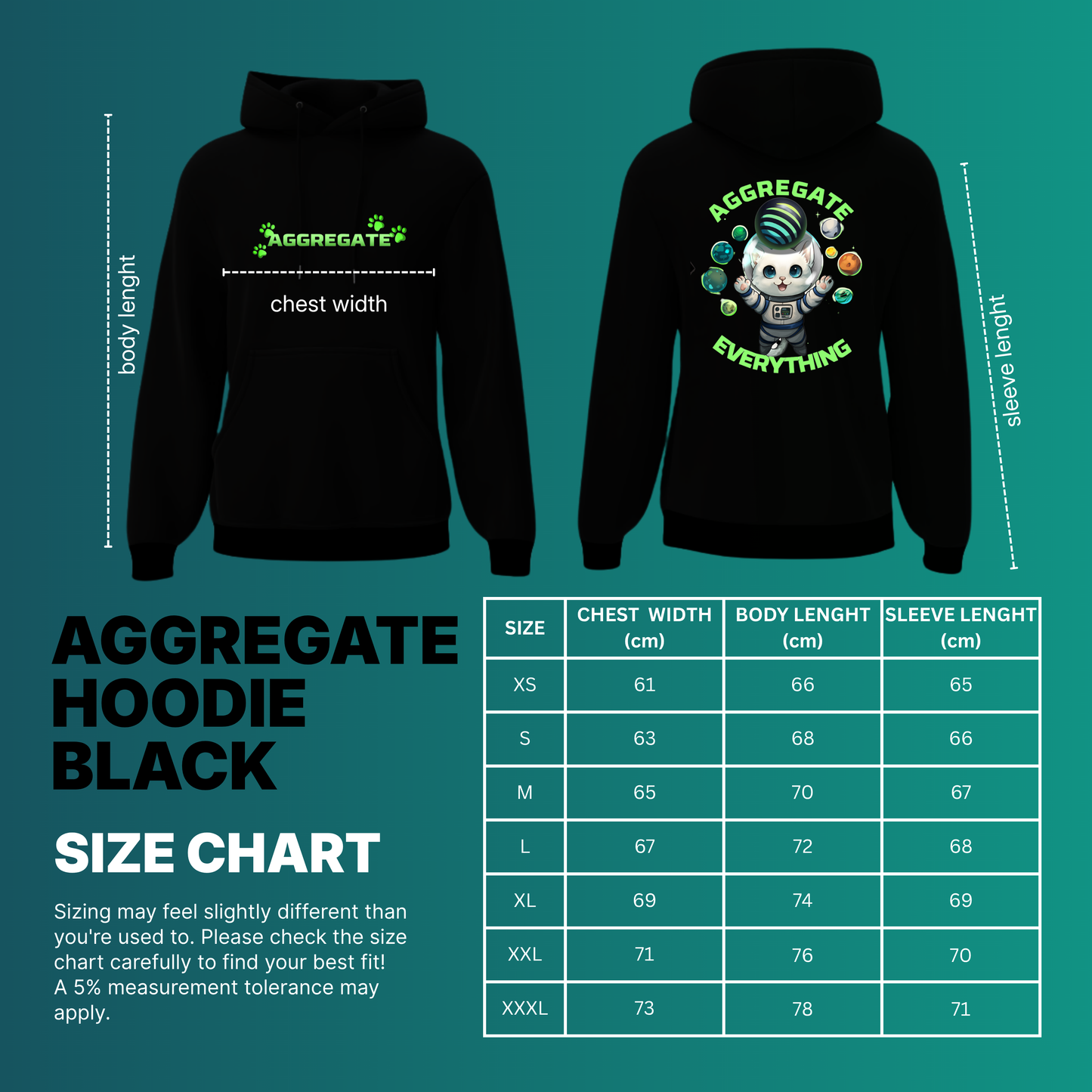 Aggregate Hoodie - Black