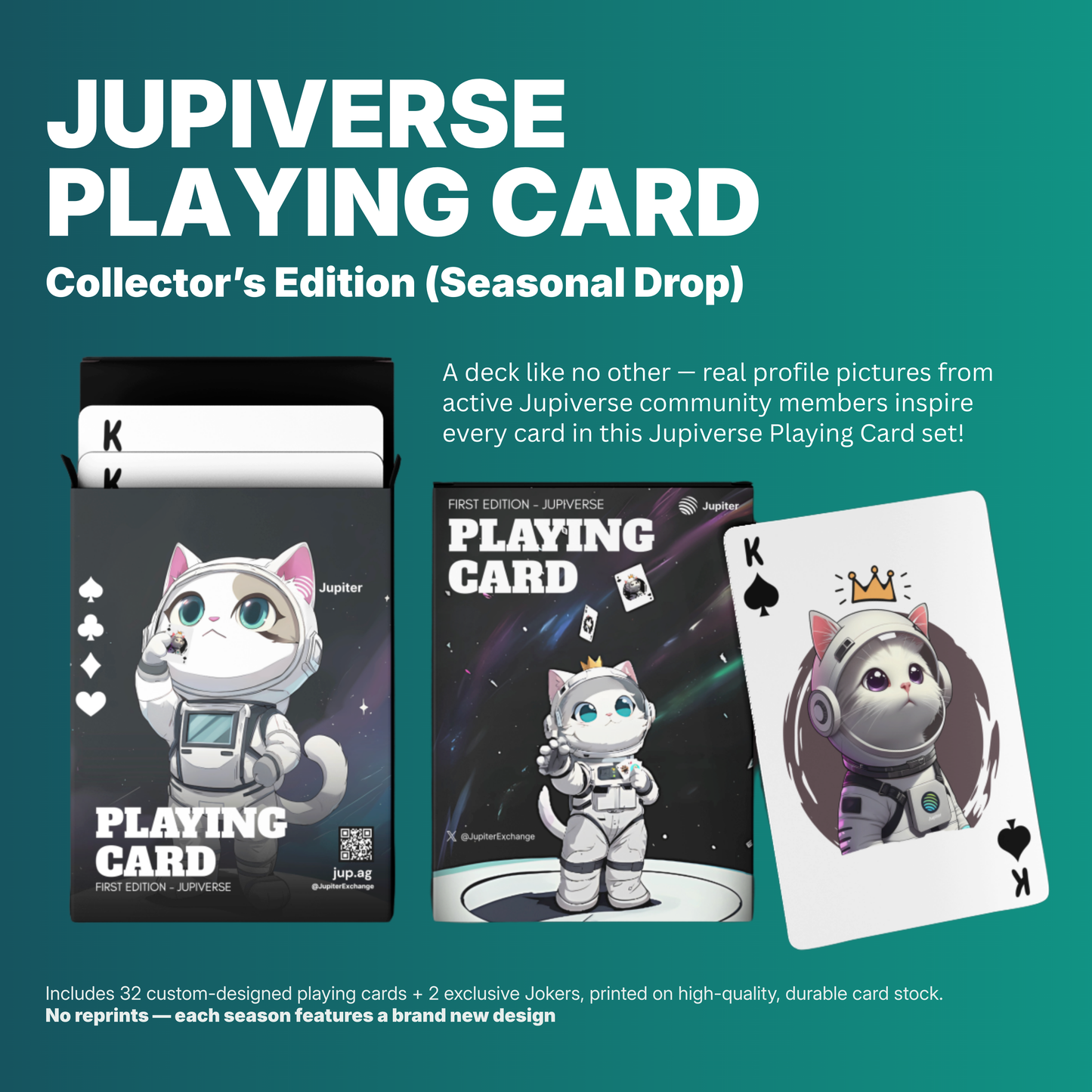 Jupiverse Playing Card – Collector’s Edition (Seasonal Drop)