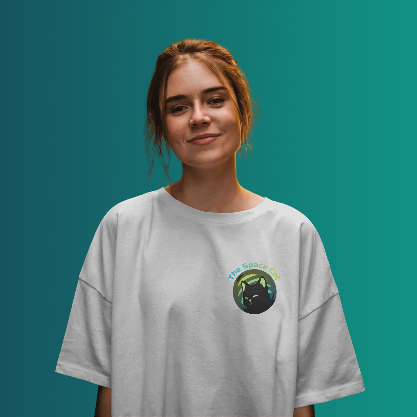 The Space Cat T-Shirt - White