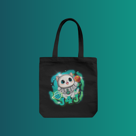 Galaxy Cat Tote Bag